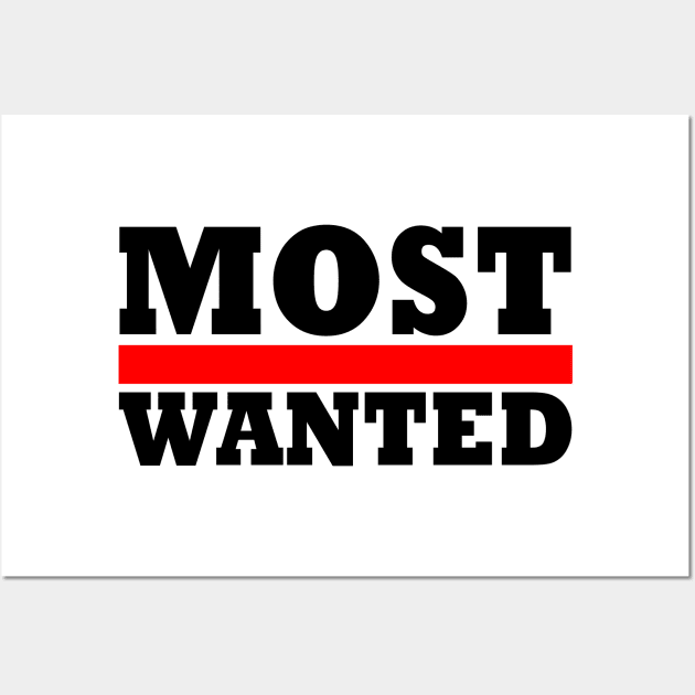 Wanted Wall Art by Milaino